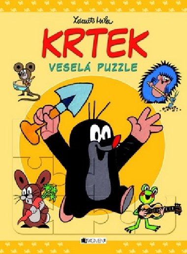 Krtek vesel puzzle - Zdenk Miler