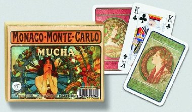 Hrac karty canasta - Alfons Mucha - Monte Carlo - Alfons Mucha