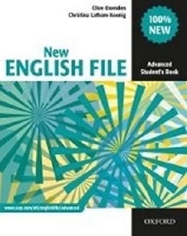 NEW ENGLISH FILE ADVANCED STUDENT'S BOOK - Clive Oxenden; Christina Latham-Koenig