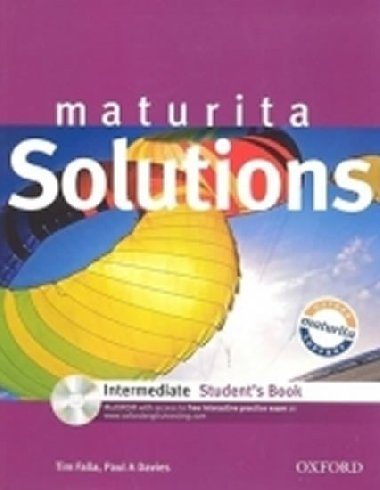Maturita Solutions Intermediate Student's Book - Tim Falla; Paul Davies