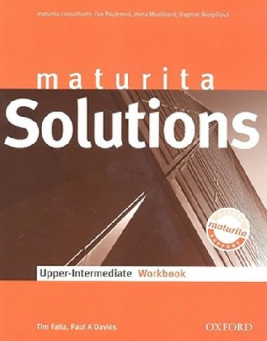 MATURITA SOLUTIONS UPPER-INTERMEDIATE WORKBOOK - Falla, Davies