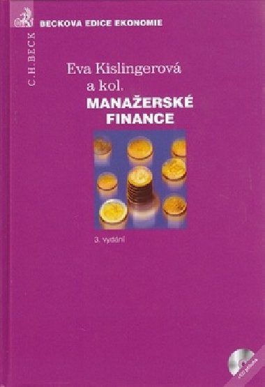 Manaersk finance + CD - Eva Kislingerov; Petr Boukal; Vtzslav epelka