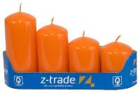 Svky adventn stupovit 4 kusy oranov - Z-Trade