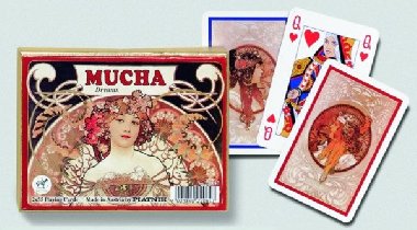 Hrac karty canasta - Alfons Mucha - Dreams - Alfons Mucha