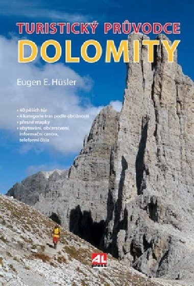 Turistický průvodce Dolomity - Eugen E. Hüsler