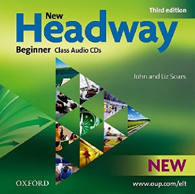 NEW HEADWAY THIRD EDITION NEW BEGINER CLASS CD - 