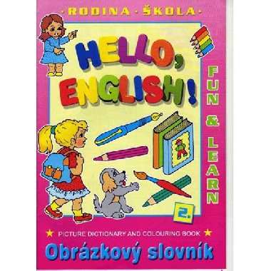 Hello, English! 2. - Vymalovnky A4 - 