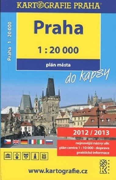 PRAHA DO KAPSY - Kartografie Praha