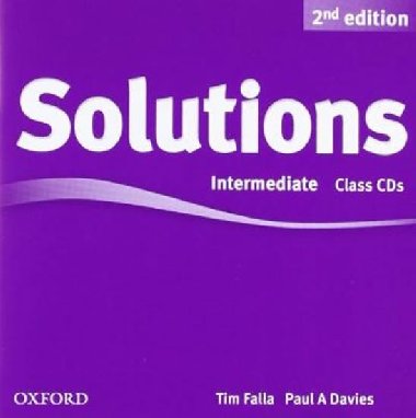 Solutions: Intermediate: Class Audio CDs (3 Discs) - Tim Falla; P.A. Davies