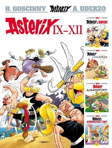 Asterix IX-XII - René Goscinny; Albert Uderzo