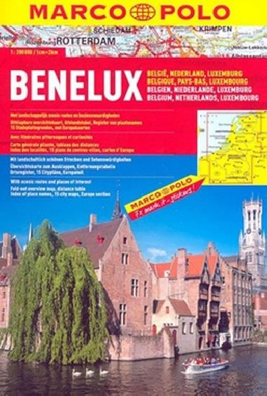 Benelux atlas 1:300 000 - Marco Polo