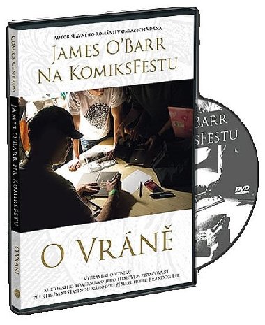 James ÓBarr na KomiksFestu o Vráně - James O'Barr