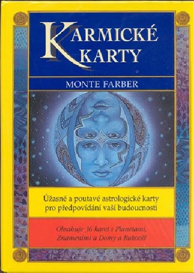 Karmické karty - kniha + 36 karet - Oldřich Šrámek; Monte Farber