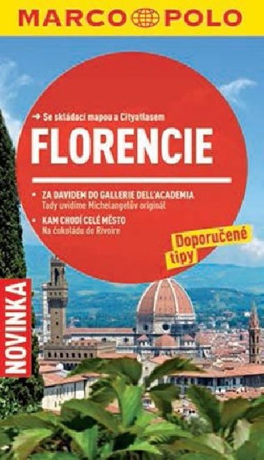 Florencie - Průvodce se skládací mapou - Marco Polo