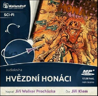Hvězdní honáci - audiokniha na CD mp3 - 17 hodin, 38 minut - Jiří W. Procházka; Jiří Klem