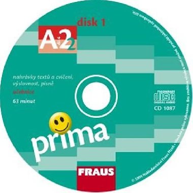 Prima A2/díl 4 - CD k učebnice /2ks/ - Friederike Jin; Lutz Rohrmann; Grammatiki Rizou
