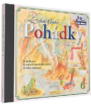 Zlaté České pohádky 6. - 1 CD