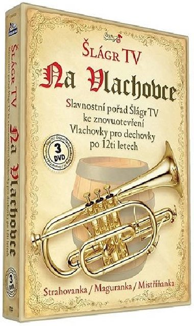 Šlágr na Vlachovce - 3 DVD - neuveden