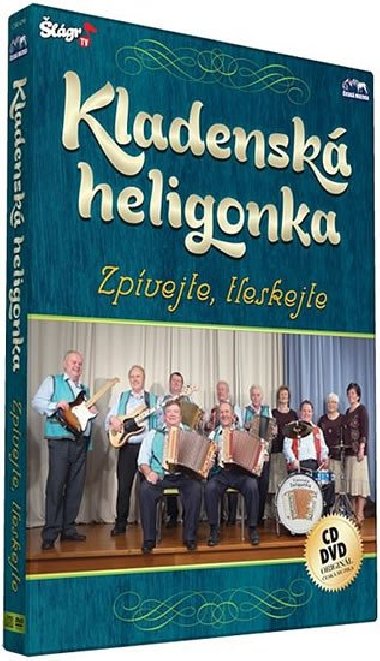 Kladenská Heligonka - Zpívejte - CD+DVD - neuveden