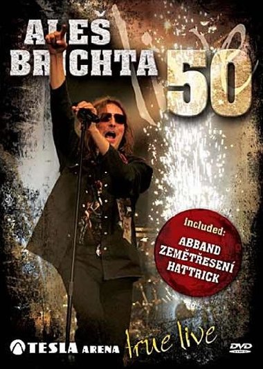 Aleš Brichta - 50 Tesla Arena Live - DVD - neuveden