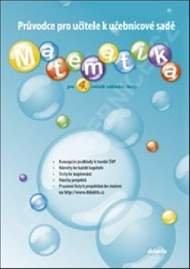 Průvodce k učebnicím matematiky 4 - J. Blažková; I. Chramostová; Martina Kalovská