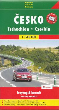 Česko 1:500 000 Automapa Freytag a Berndt - Freytag a Berndt