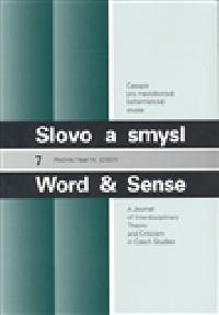 Slovo a smysl 7 / Word &amp; Sense