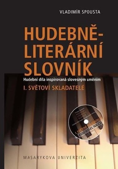 Hudebně-literární slovník I. - Vladimír Spousta
