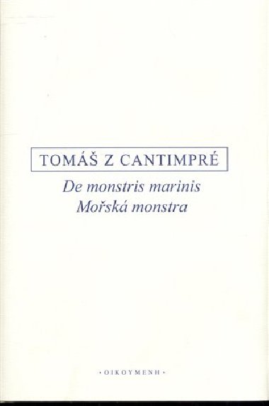 Mořská monstra - Tomáš z Cantimpré