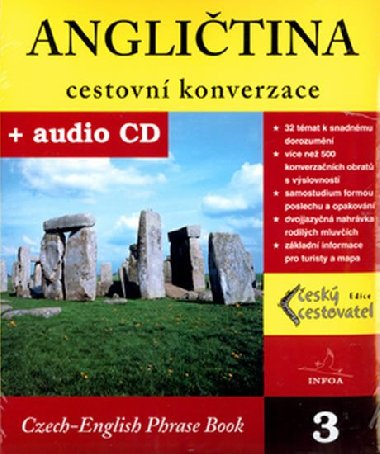 ANGLIČTINA CESTOVNÍ KONVERZACE + CD