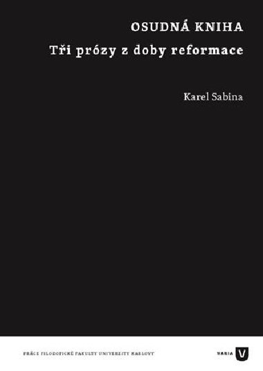 Osudná kniha - Karel Sabina