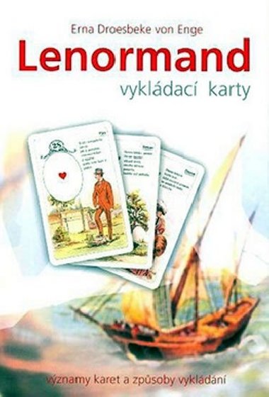 Vykládací karty Lenormand - Kniha + 36 karet - Mademoiselle Lenormand