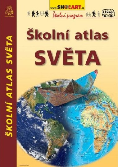 Školní atlas světa - Shocart - ShoCart