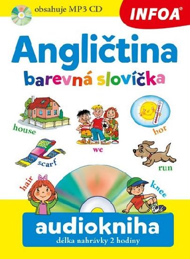 Angličtina - Barevná slovíčka + CD MP3 - Pavlína Šamalíková