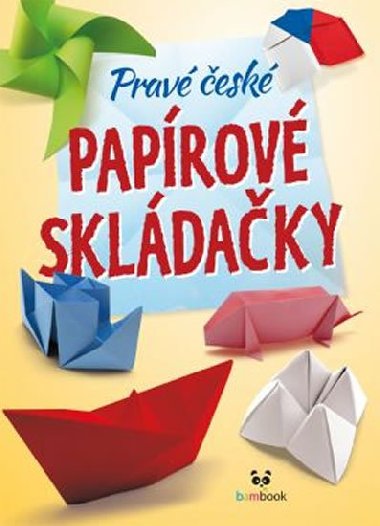 Pravé české papírové skládačky - Bambook