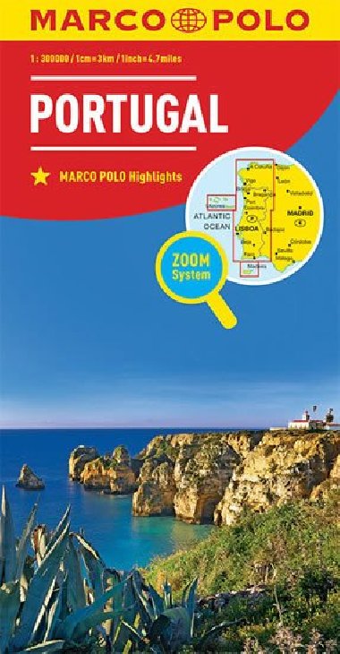 Portugalsko mapa 1:300 000 (ZoomSystem) - Marco Polo