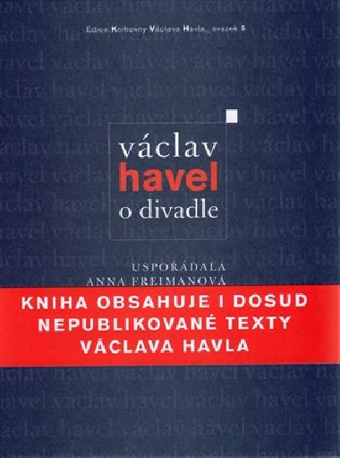 Václav Havel: O divadle - Anna Freimanová