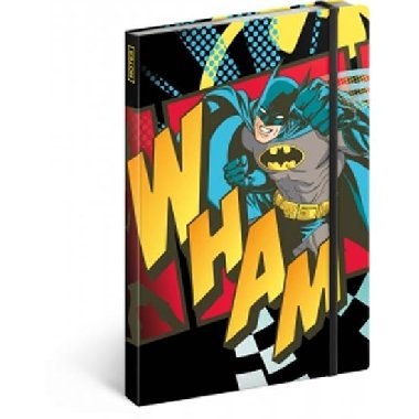 Notes - Batman/Wham, linkovaný, 13 x 21 cm - neuveden