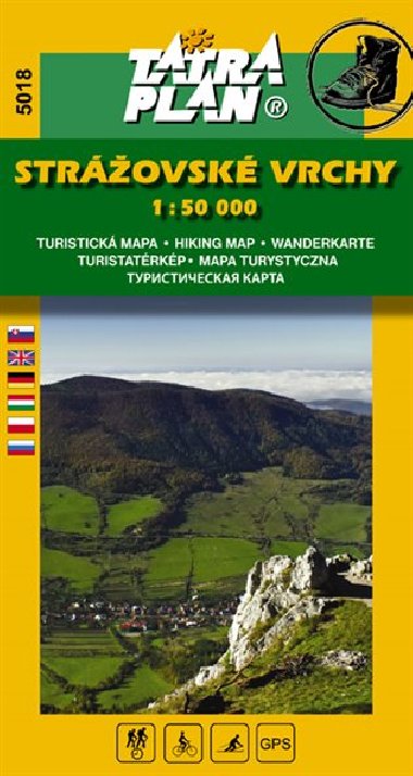 Strážovské vrchy - mapa Tatraplan 1:50 000 číslo 5018 - Tatraplan