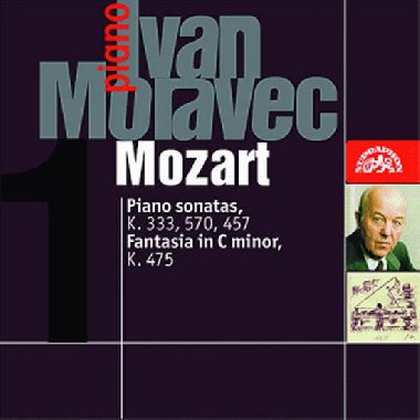 Klavírní sonáty K. 333, 457, 570, Fantazie K. 475 - CD - Mozart Wolfgang Amadeus