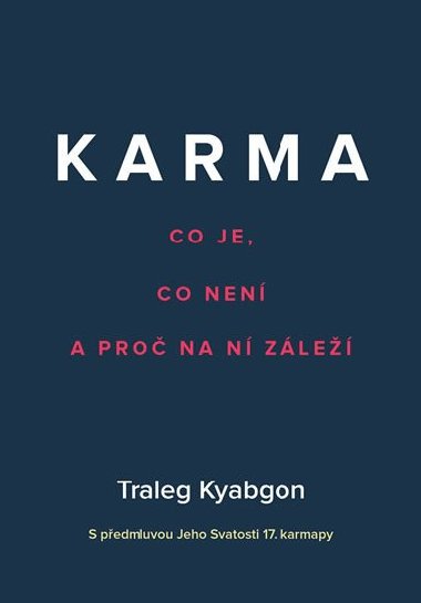 Karma - Co je, co není a proč na ní záleží - Traleg Kjabgon