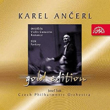 Gold Edition 8 Dvořák: Koncert a Romance pro housle a orchestr - Suk : Fantazie pro housle a orchestr - CD - Dvořák Antonín