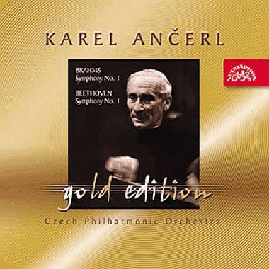 Gold Edition 9 Brahms: Symfonie č. 1 c moll / Beethoven :Symfonie č. 1 C dur - CD - Brahms J.