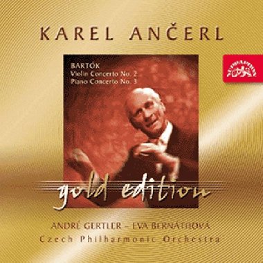 Gold Edition 22 Bartók: Koncerty pro housle a orchestr - CD - Bartók Béla