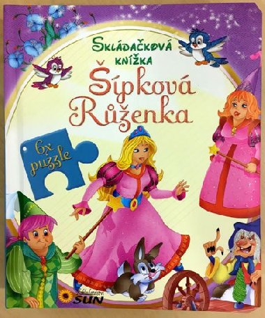 Skládačková knížka Šípková Růženka - Nakladatelství SUN