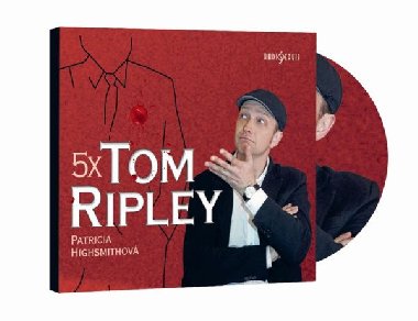 5x Tom Ripley - CDmp3 - Patricia Highsmithová; Jan Vondráček; Jana Stryková; Martin Zahálka