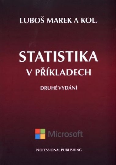 Statistika v příkladech - Marek Luboš