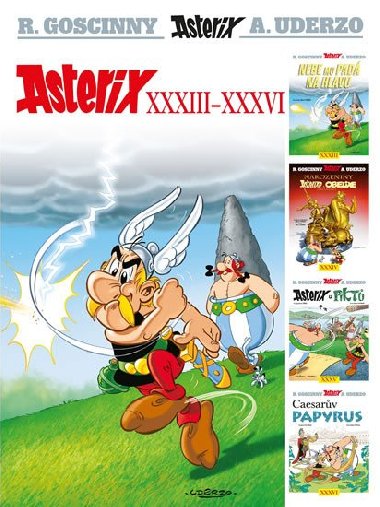 Asterix XXXIII - XXXVI - Albert Uderzo; René Goscinny