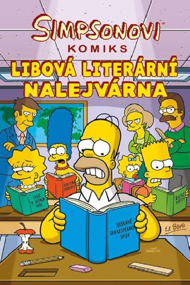 Simpsonovi Libová literární nalejvárna - Matt Groening