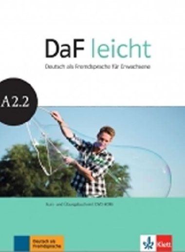 DaF leicht A2.2 - Kurs/Arbeitsbuch + DVD-Rom - neuveden